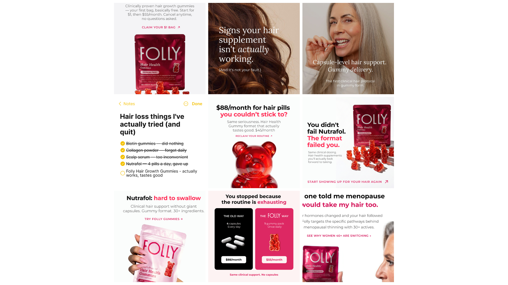 Folly Nutrition: Performance marketing & paid ads engine