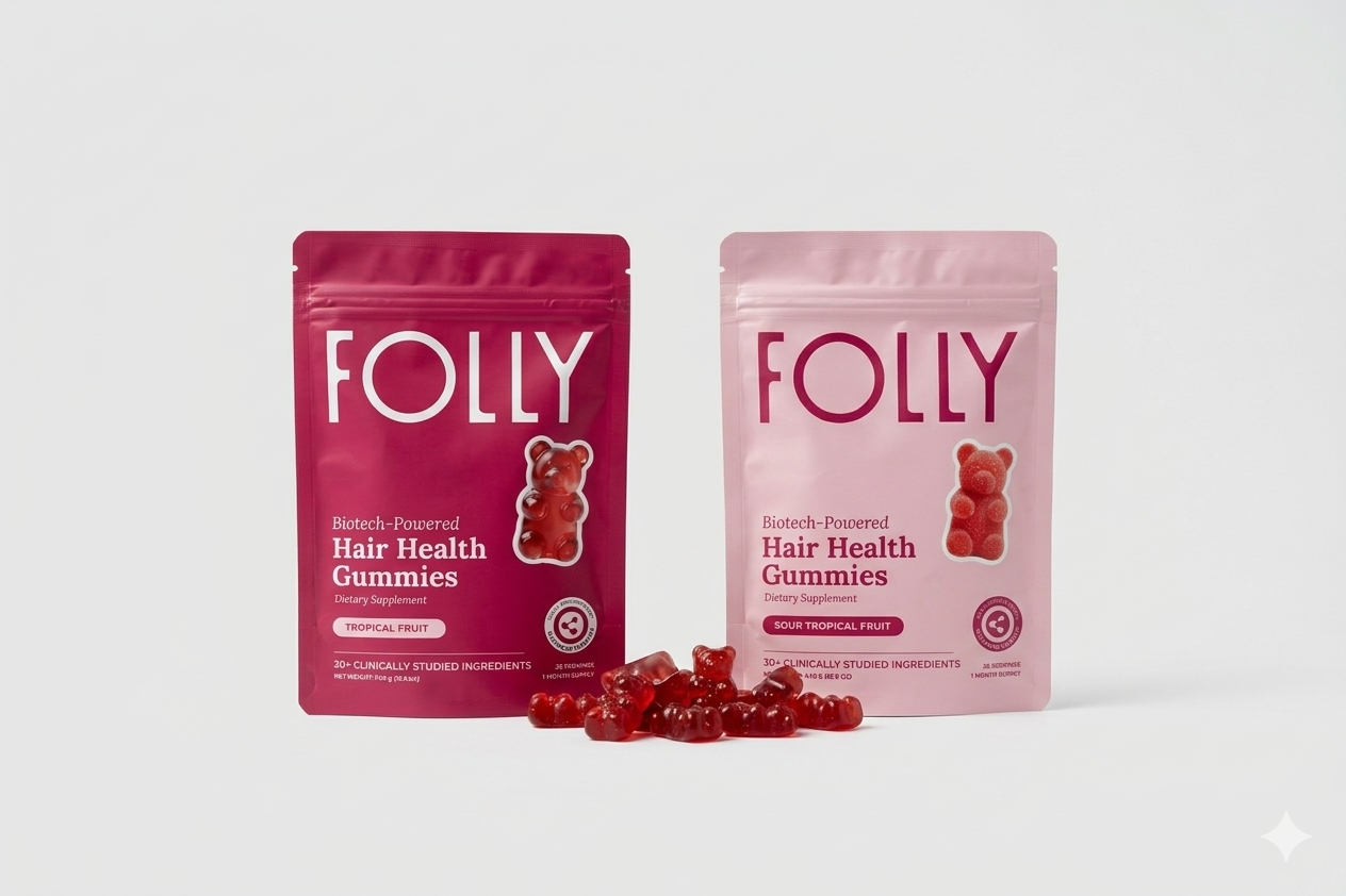 Folly Nutrition — Brand Identity · Packaging · DTC Strategy · Multi-Channel Creative