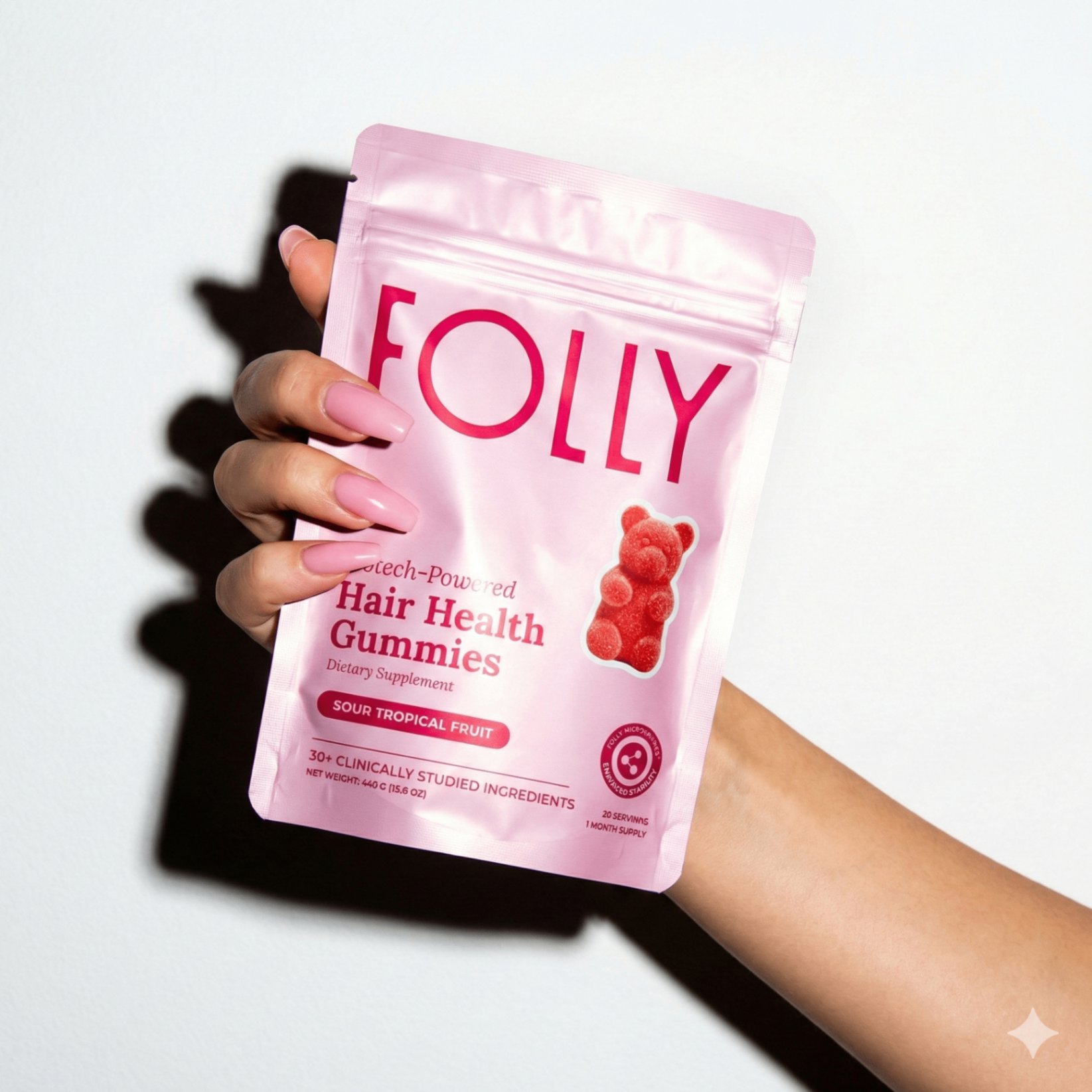Folly Nutrition — Sour Tropical Packaging