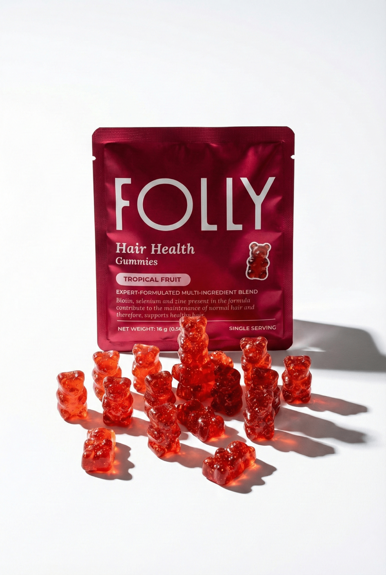 Folly Nutrition — Tropical Fruit Packaging
