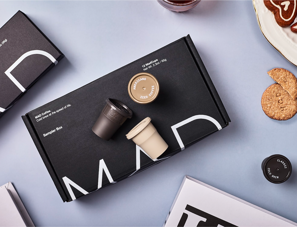 Mad Coffee: Creative Direction · Brand Positioning · Web Design · Email · Paid Media